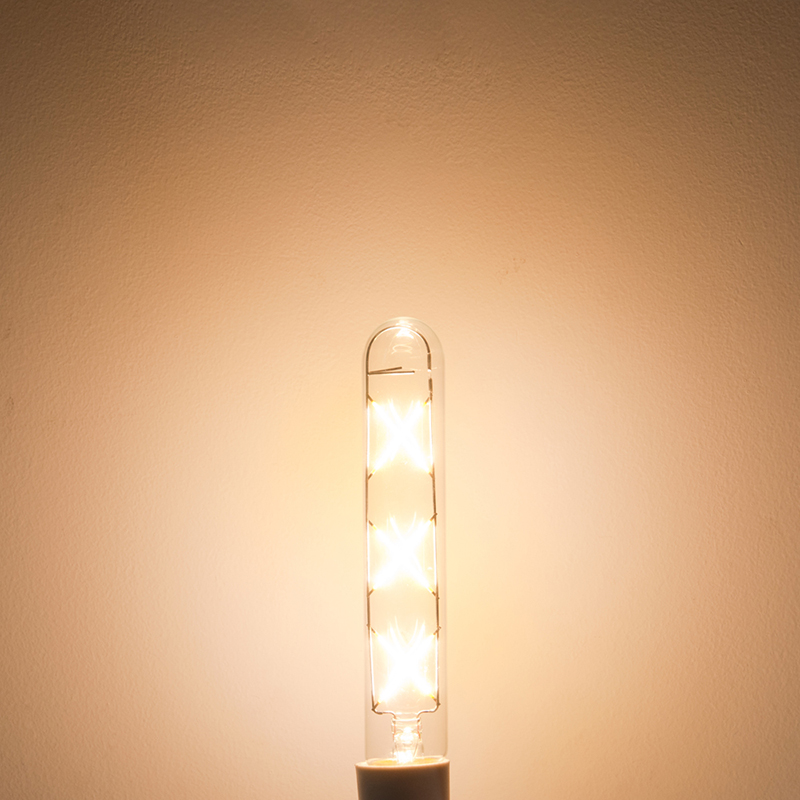 T9 E26/E27 6W LED Vintage Antique Filament Light Bulb, 60W Equivalent, 4-Pack T9 E26/E27 6W LED Vintage Antique Filament Light Bulb, 60W Equivalent, 4-Pack